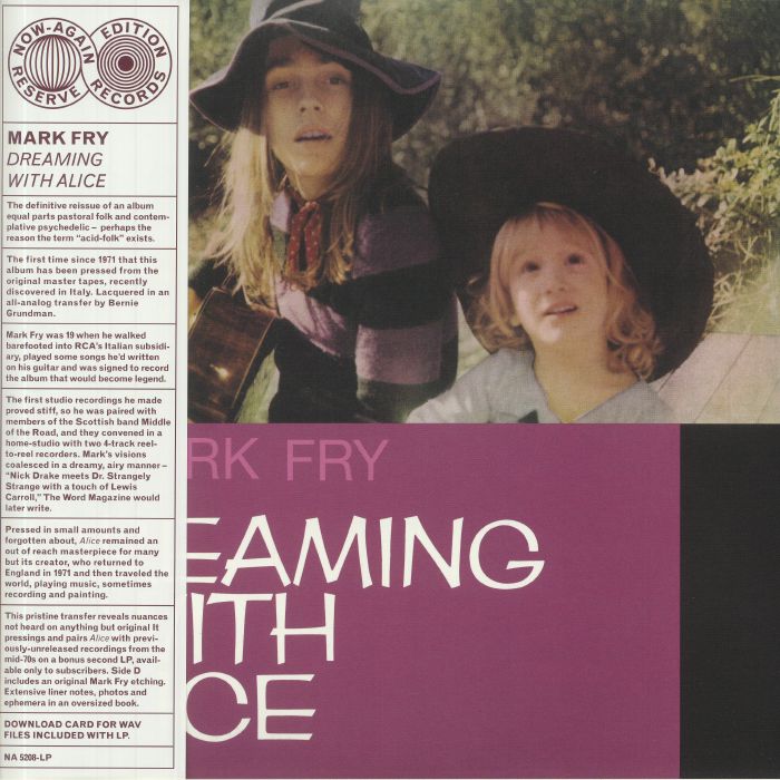 Dreaming With Alice - Limited Edition Gatefold Vinyl LP vinyl record cover
