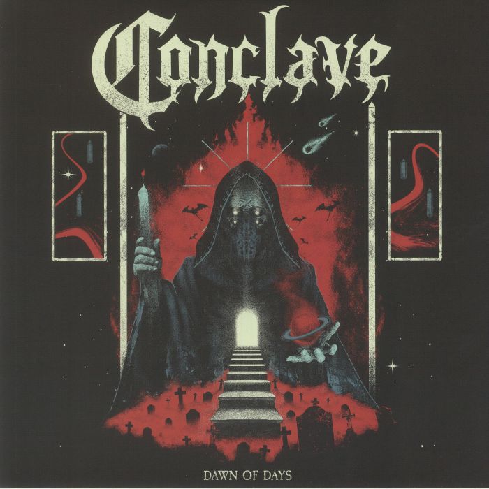Dawn Of Days - Red Splatter Vinyl LP vinyl record cover