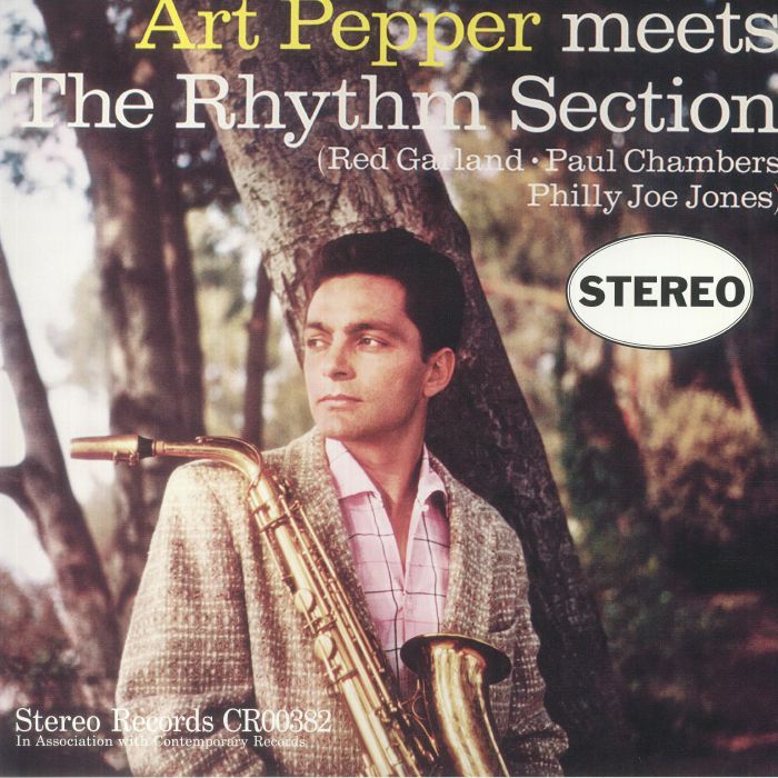 Meets The Rhythm Section - Vinyl LP vinyl record cover