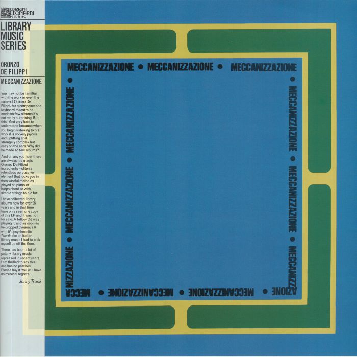 Meccanizzazione - Vinyl LP vinyl record cover