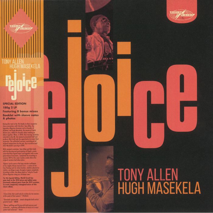 Rejoice - Special Edition 2xLP vinyl record cover
