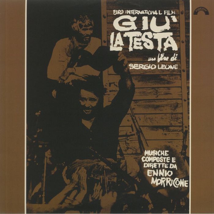 Giu' La Testa - Limited Edition Clear Vinyl LP vinyl record cover