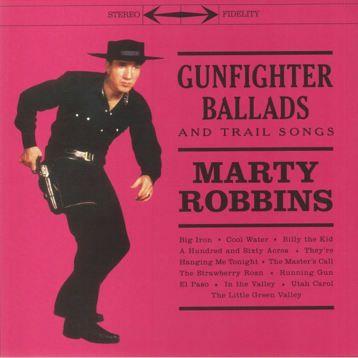 Gunfighter Ballads & Trail Songs - Limited Edition Red Vinyl LP vinyl record cover