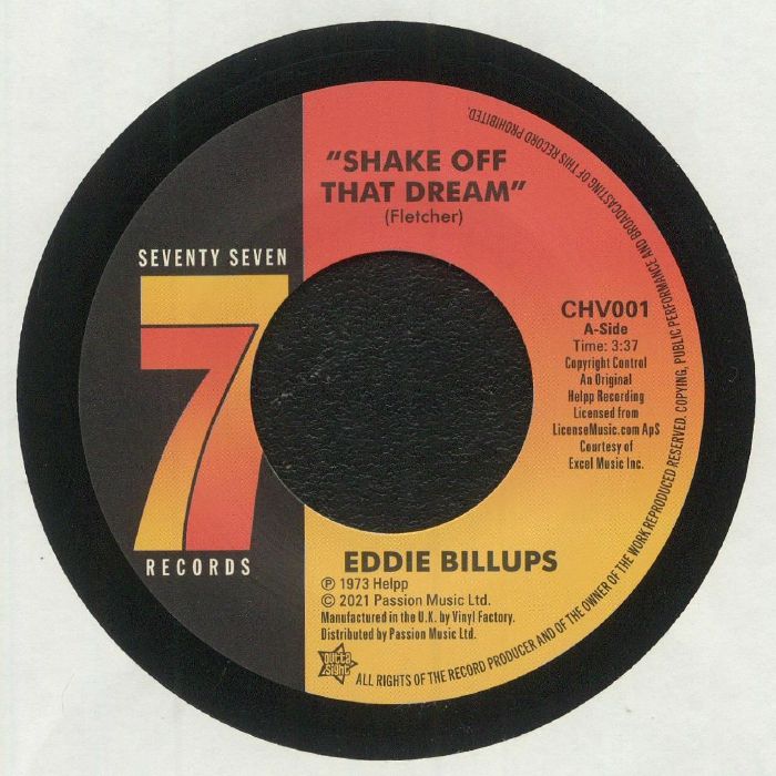 Shake Off That Dream - Vinyl Single vinyl record cover