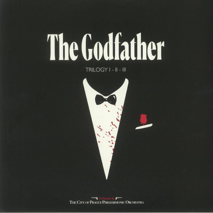 The Godfather Trilogy - Splattered Vinyl 2xLP vinyl record cover