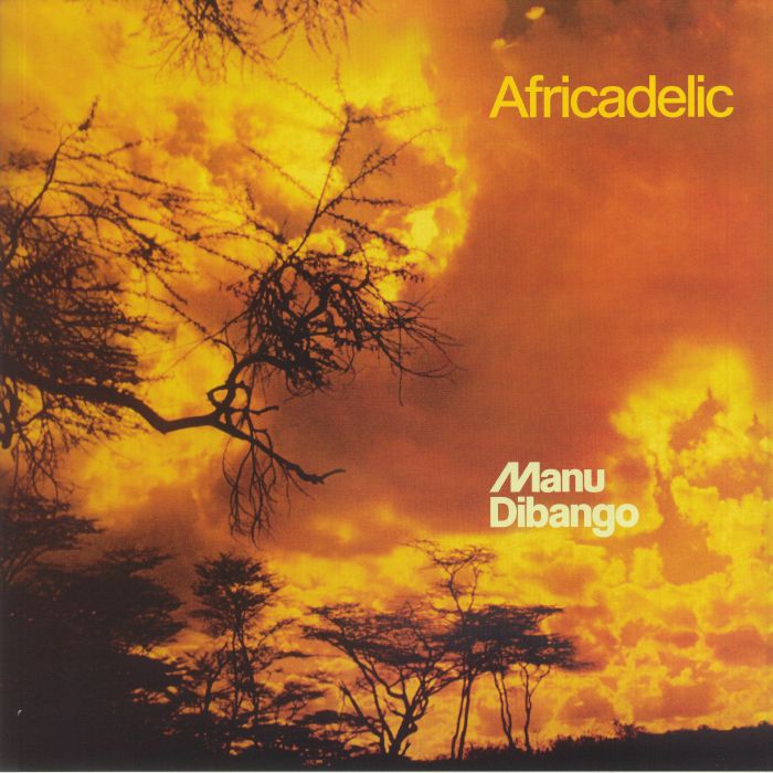 Africadelic - Limited Edition Yellow Marbled Vinyl LP vinyl record cover