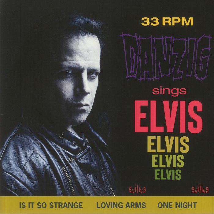 Sings Elvis - Limited Edition Pink & Black Vinyl LP vinyl record cover