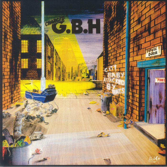City Baby Attacked By Rats - Limited Edition Clear Vinyl LP vinyl record cover