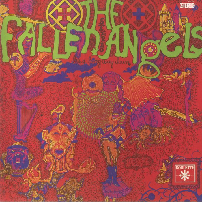 It's A Long Way Down - Red Vinyl LP vinyl record cover