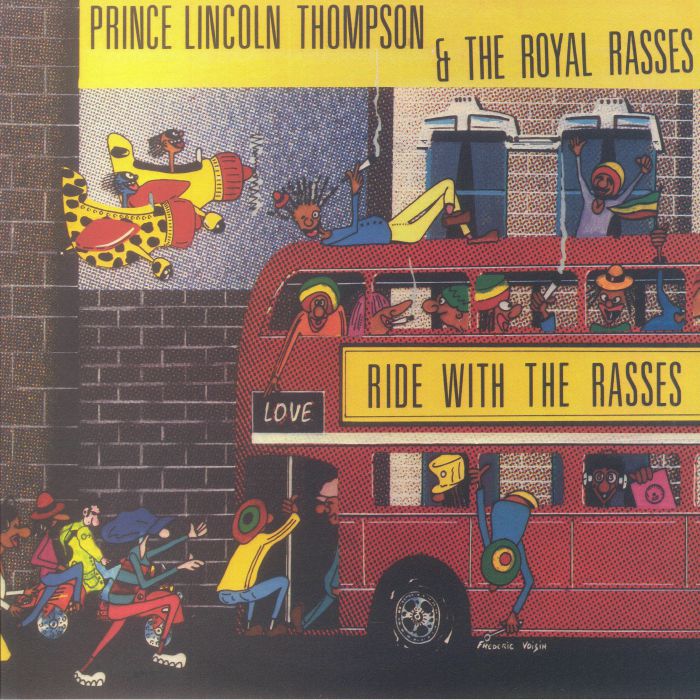 Ride With The Rasses - Red Vinyl LP vinyl record cover
