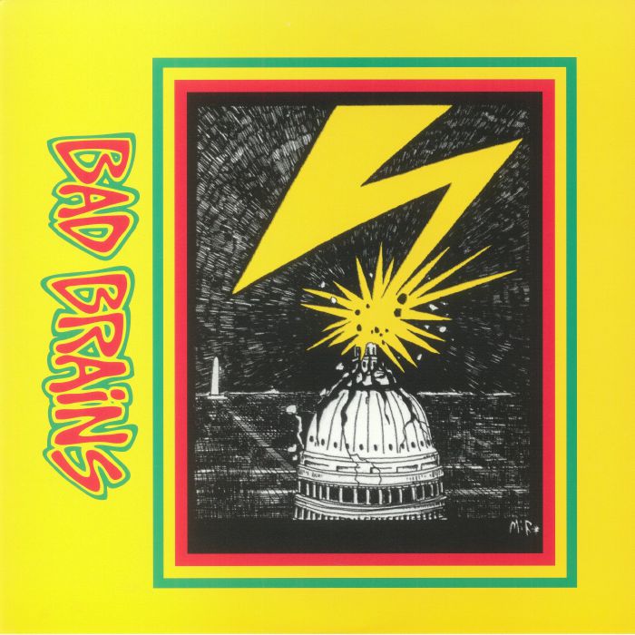 Bad Brains - Remastered Transparent Red Vinyl LP vinyl record cover