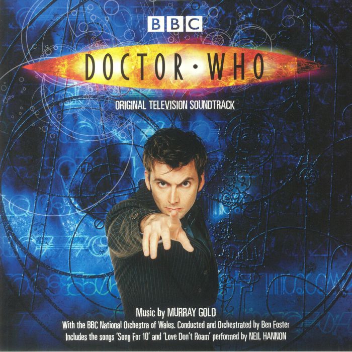 Doctor Who: Original Music From Series 1 & 2 (Soundtrack) - Orange Vinyl 2xLP vinyl record cover