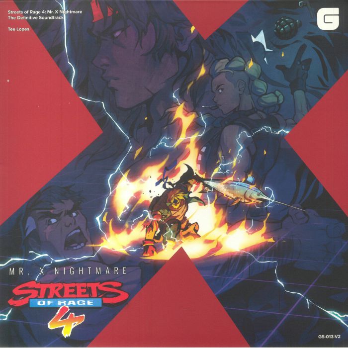 Streets Of Rage 4: Mr X Nightmare (Soundtrack) - Limited Edition Vinyl LP vinyl record cover