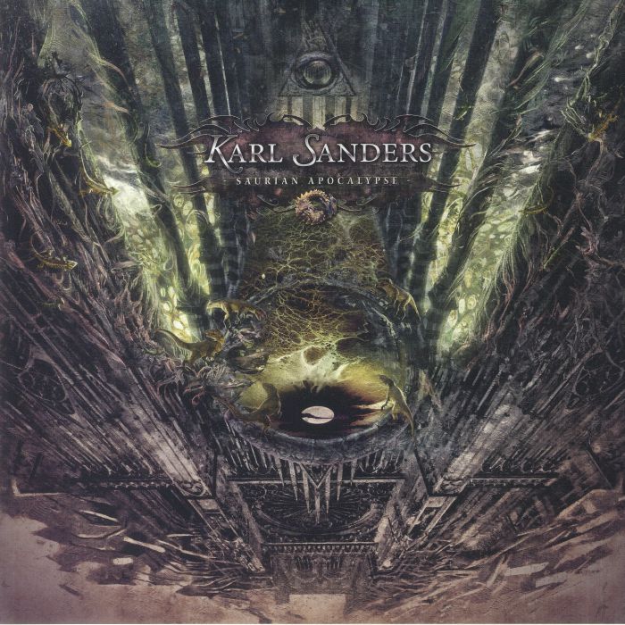 Saurian Apocalypse - Green Vinyl 2xLP vinyl record cover