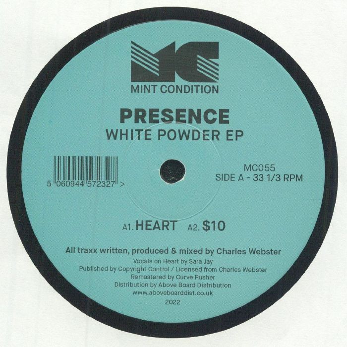 White Powder EP - Vinyl EP vinyl record cover