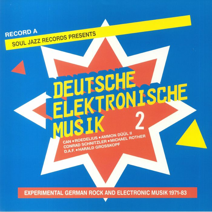 Deutsche Elektronische Musik 2: Experimental German Rock & Electronic Musik 1971-83 (Record A) - 2xLP vinyl record cover