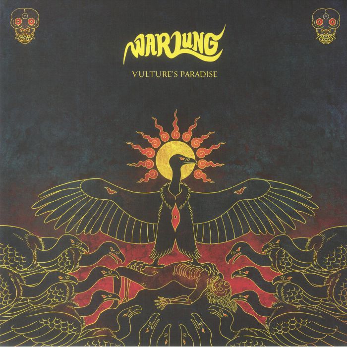Vulture's Paradise - Limited Edition Clear Red & Blue Vinyl LP vinyl record cover