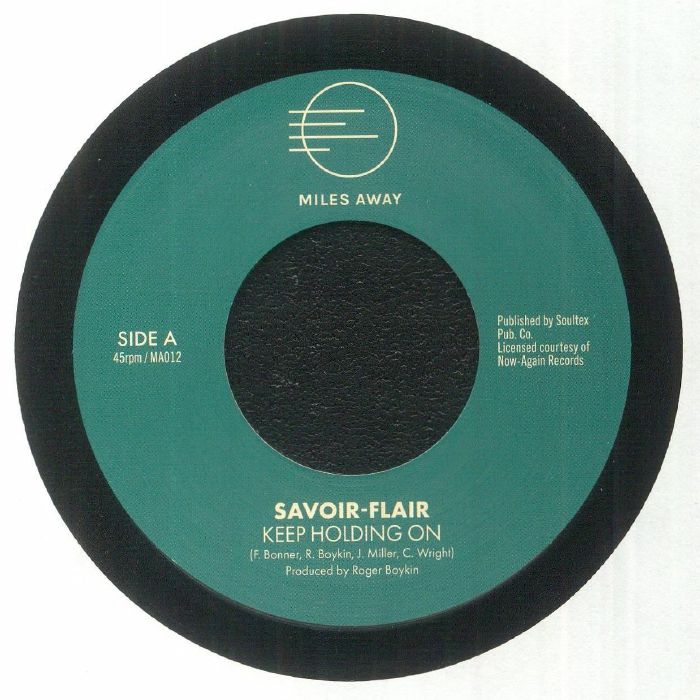 Keep Holding On - Vinyl Single vinyl record cover