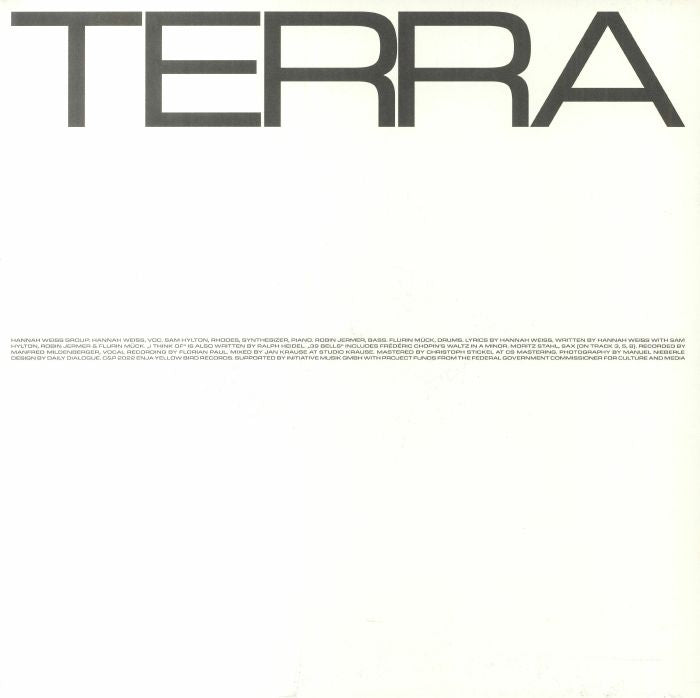 Terra - Vinyl LP vinyl record cover