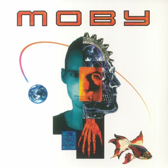 Moby - Limited Edition Marbled Vinyl LP vinyl record cover