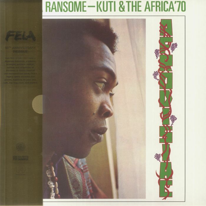 Afrodisiac - Limited Edition Green & Red Marbled 2xLP vinyl record cover