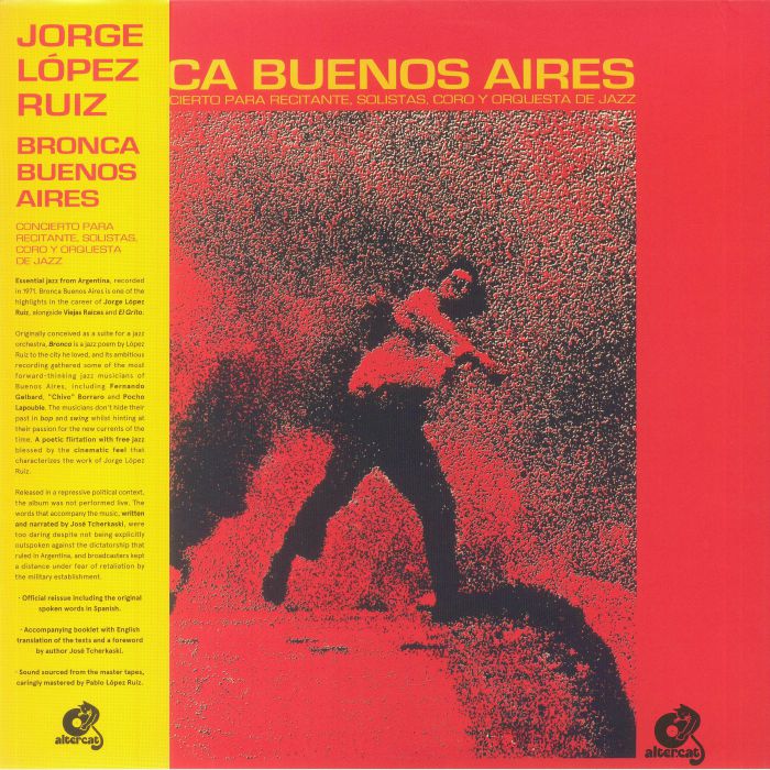 Bronca Buenos Aires - Reissue Vinyl LP vinyl record cover
