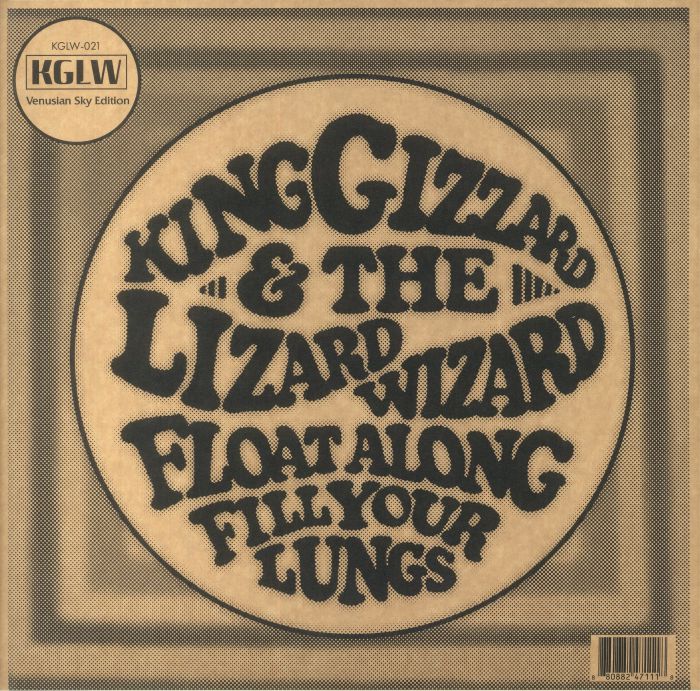 Float Along - Fill Your Lungs - Limited Venusian Sky Vinyl LP vinyl record cover