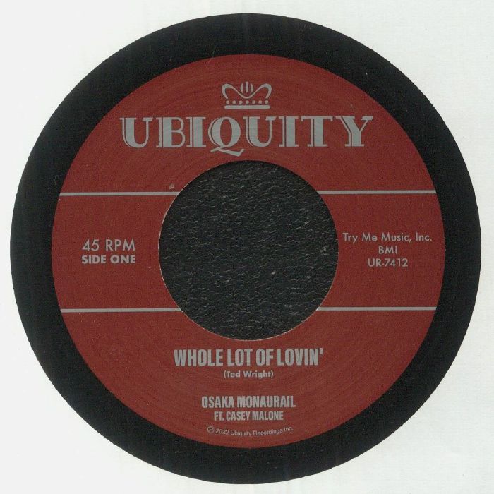 Whole Lot Of Lovin' - Vinyl Single vinyl record cover
