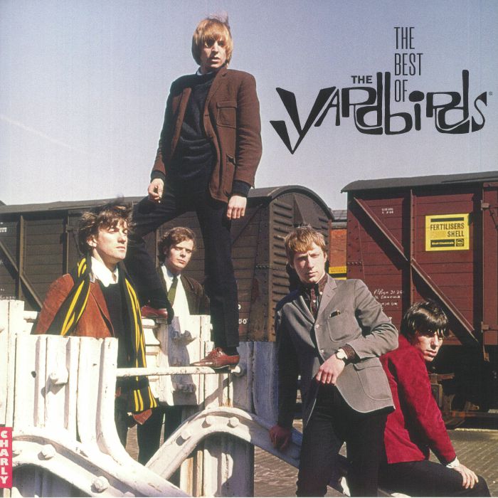 The Best Of The Yardbirds - Blue Vinyl LP vinyl record cover