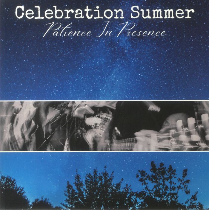 Patience In Presence - Limited Edition Blue Marbled Vinyl LP vinyl record cover