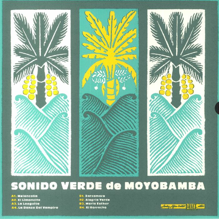 Sonido Verde De Moyobamba - Limited Edition Yellow Vinyl LP vinyl record cover