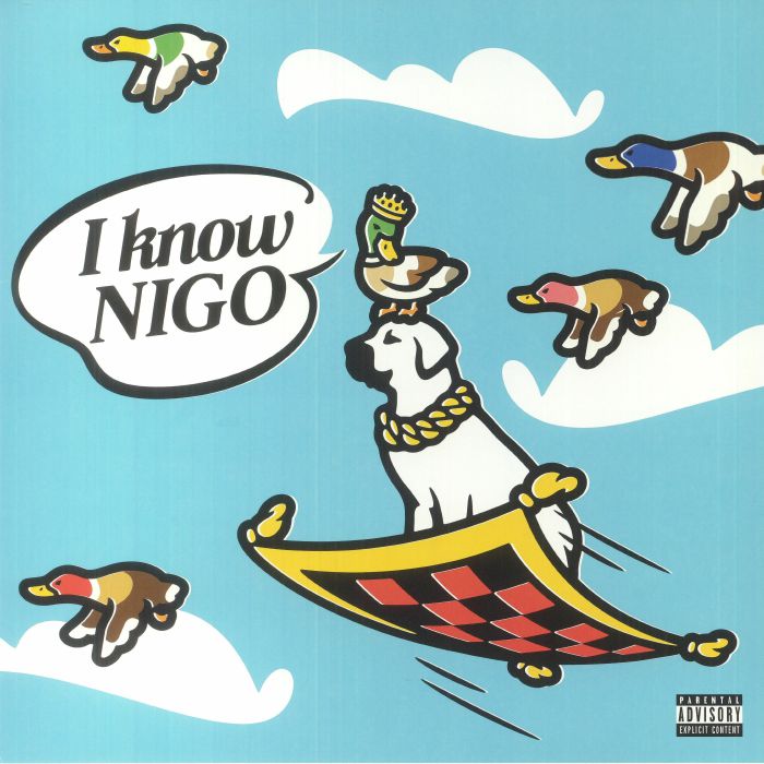 I Know Nigo - Light Blue Vinyl LP vinyl record cover