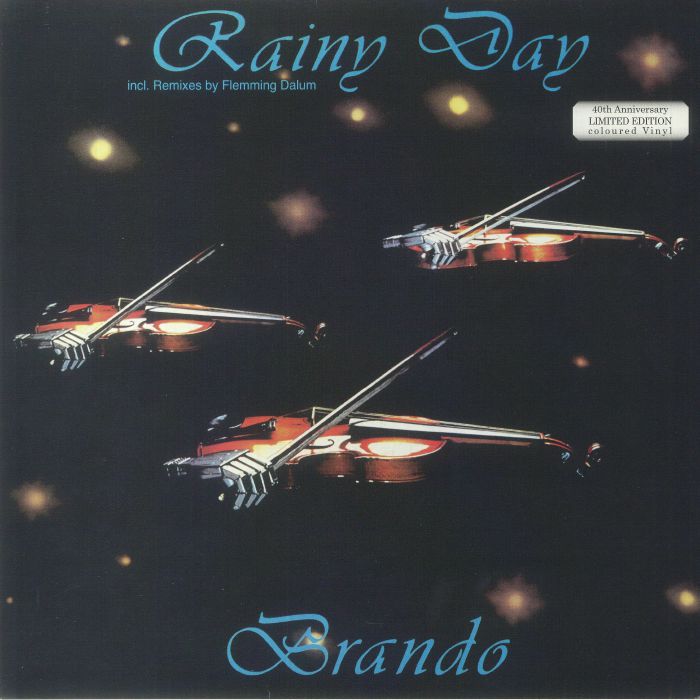 Rainy Day - Limited Edition Blue Vinyl Single vinyl record cover