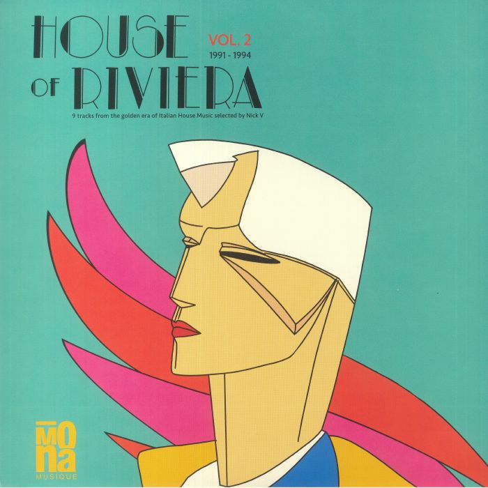 House Of Riviera Vol 2 1991-1994 - 2xLP vinyl record cover