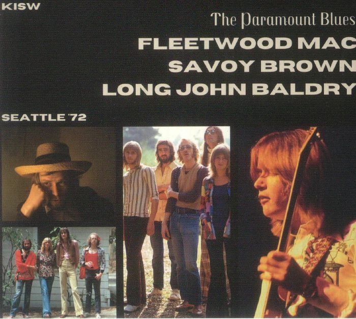 The Paramount Blues, Seattle '72 - 2CD CD cover