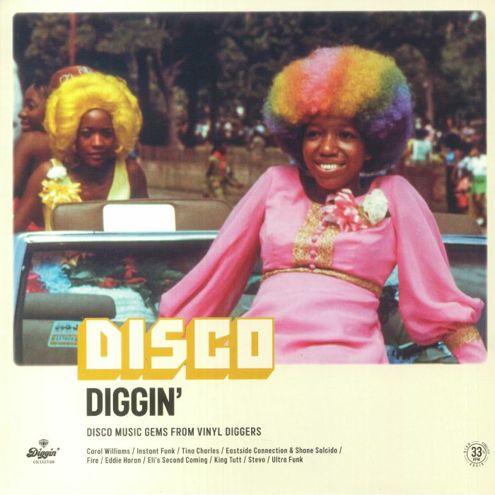 Disco Diggin': Disco Music Gems From Vinyl Diggers - Vinyl LP vinyl record cover