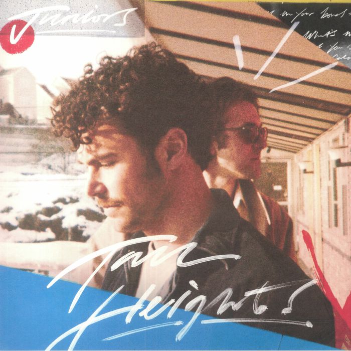 Juniors - Red & White Swirl Vinyl LP vinyl record cover