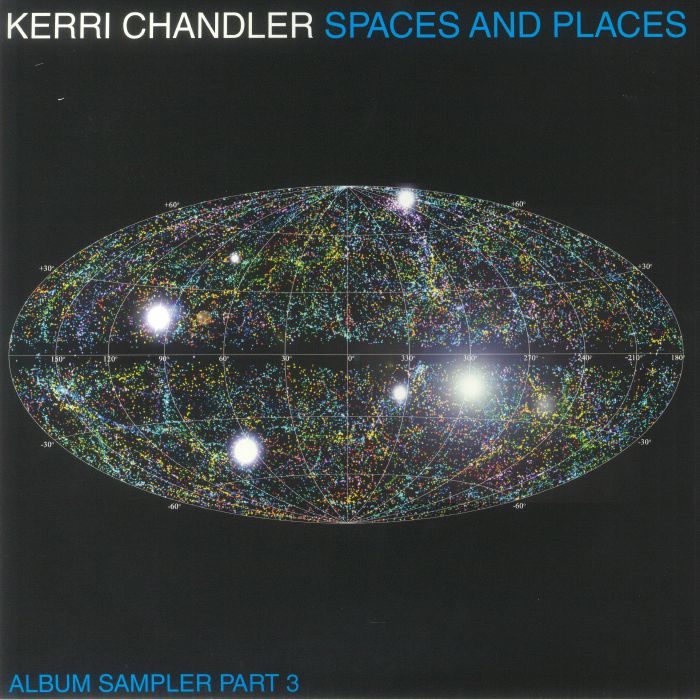Spaces & Places: Album Sampler Part 3 - Blue Vinyl 2xLP vinyl record cover