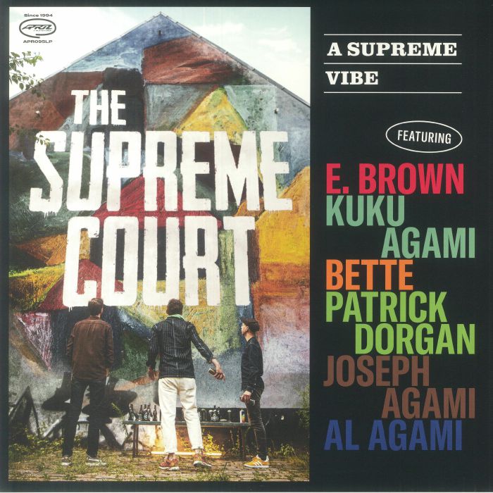A Supreme Vibe - Limited Edition Vinyl LP vinyl record cover
