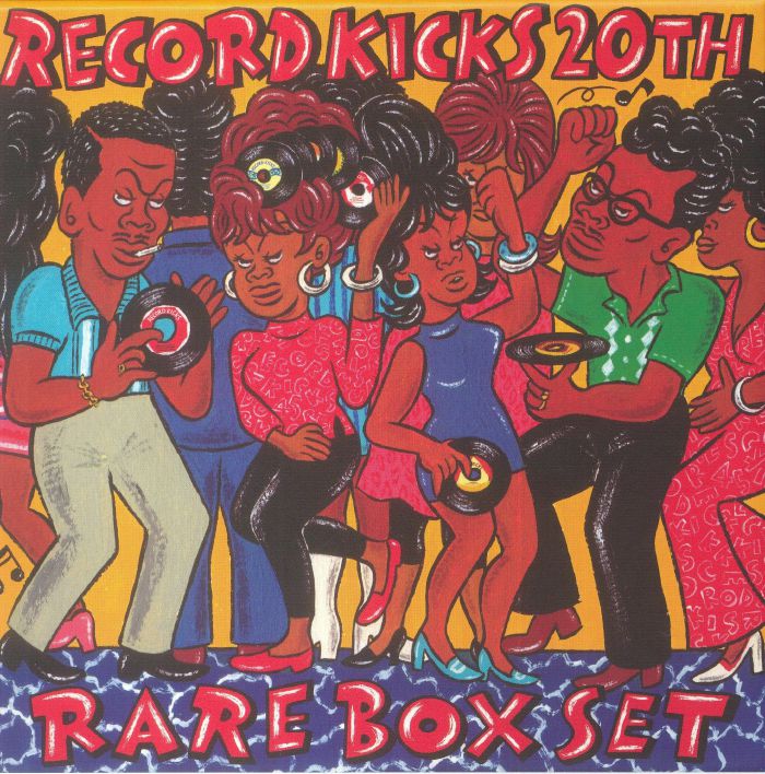 Record Kicks 20th Rare Box Set - 10x7" Box Set vinyl record cover