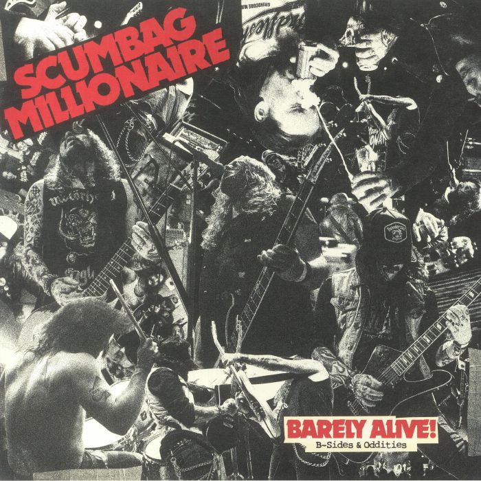 Barely Alive! B Sides & Oddities - Vinyl LP vinyl record cover