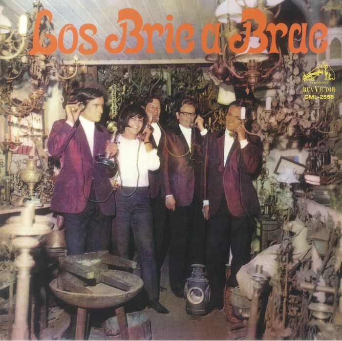 Los Bric A Brac - Remastered Vinyl LP vinyl record cover