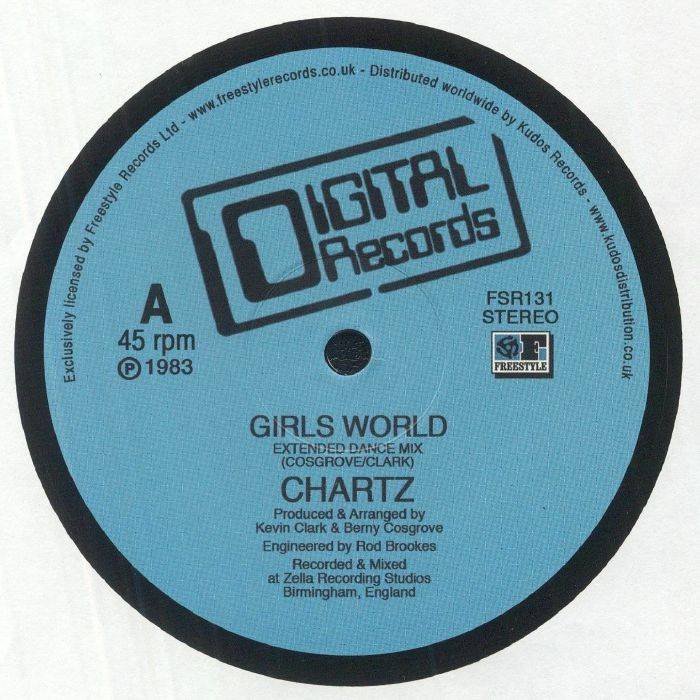 Girls World - Vinyl Single vinyl record cover
