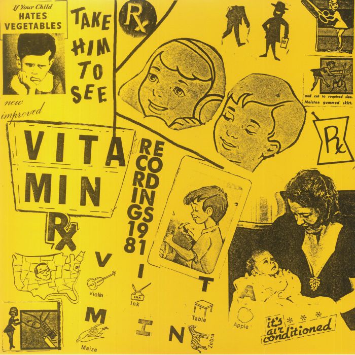 Recordings 1981 - Remastered Vinyl LP vinyl record cover