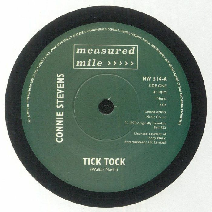 Tick Tock - Vinyl Single vinyl record cover