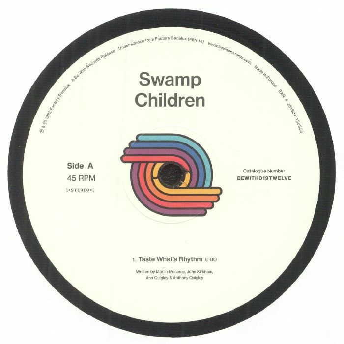 Taste What's Rhythm - Vinyl Single vinyl record cover