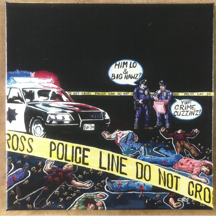 Yellow Tape & Shell Casez - Vinyl EP vinyl record cover
