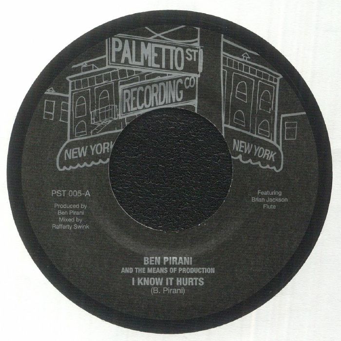 I Know It Hurts - Vinyl EP vinyl record cover