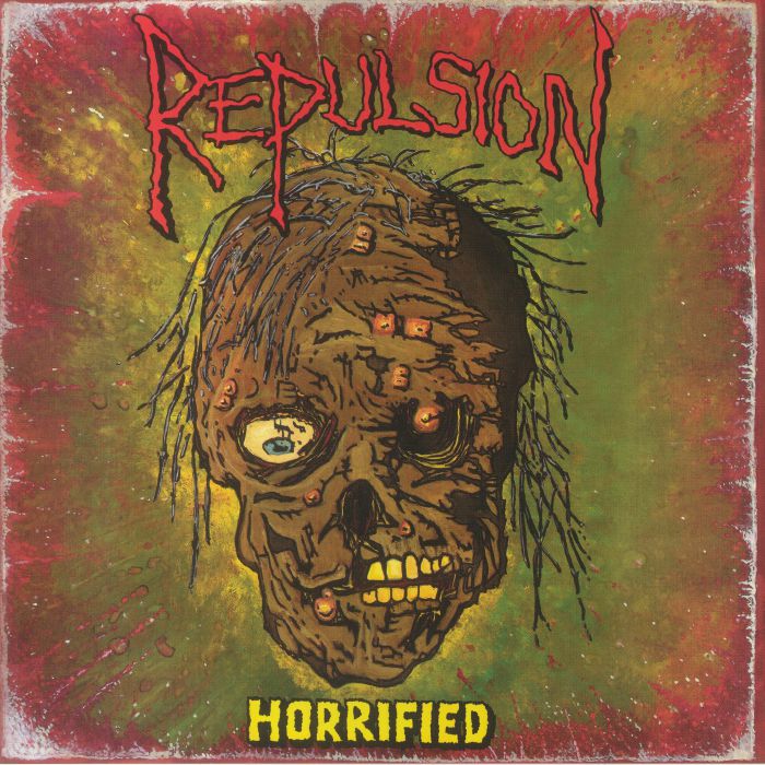 Horrified - Limited Edition Oxblood Vinyl LP vinyl record cover