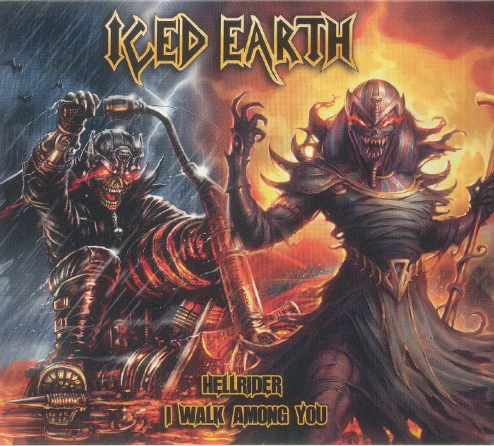 Hellrider/I Walk Among You - CD CD cover
